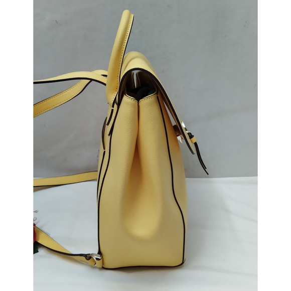 Kate Spade New York Daybreak Medium Adel Yellow Leather Backpack New Without Tag main image 7